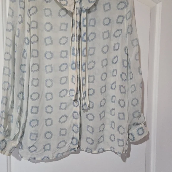 Vintage Giorgio Armani Sheer Blouse, SIZE 6 - Picture 10 of 16